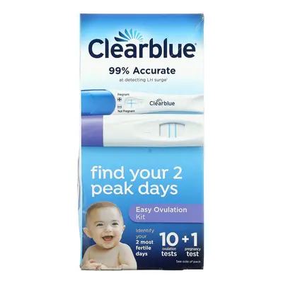 Clearblue, Easy Ovulation Kit, Ovulation Tests + Pregnancy Test