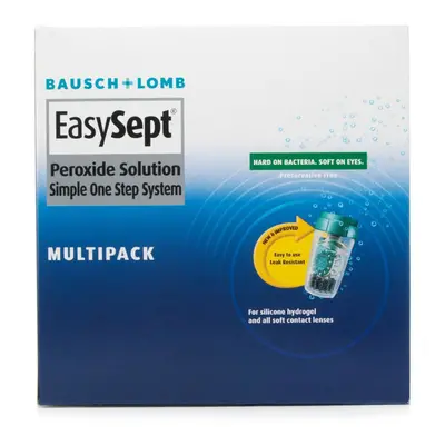 Bausch & Lomb EasySept Peroxide Solution 3x360ml, Pack of