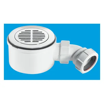 McAlpine ST90CPB-S-70 90mm Shallow Shower Trap - 70mm High