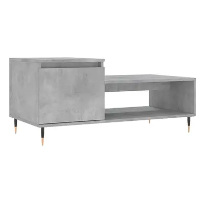 (concrete grey) vidaXL Coffee Table Side Table End Accent Telephone Sofa Table Engineered Wood