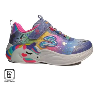 (2 (Children's)) Lights: Unicorn Dreams | Blue/Multi | Childrens Light Up Trainers