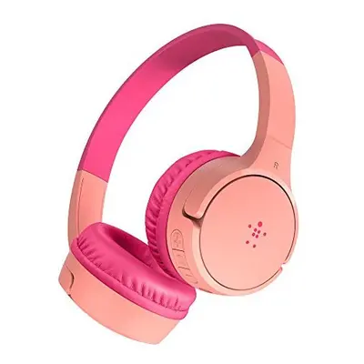 SoundForm Mini Kids Wireless Headphones with Built in Microphone, On Ear Headsets Girls and Boys