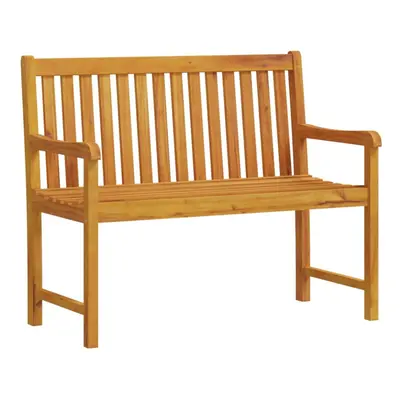 (110 x 55.5 x cm) vidaXL Garden Bench Outdoor Dining Bench Wooden Bench Seat Solid Acacia Wood