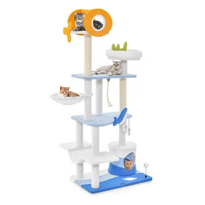 Tall Large Cat Tree Tower Multi-level Cat Activity Center