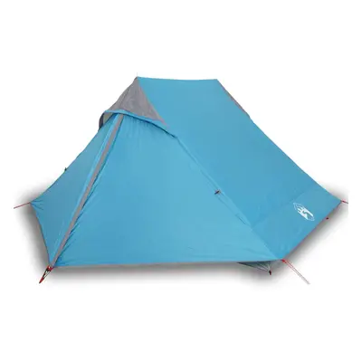 (blue) vidaXL Camping Tent 2-Person Lightweight Tent Dome Tent Fabric Waterproof