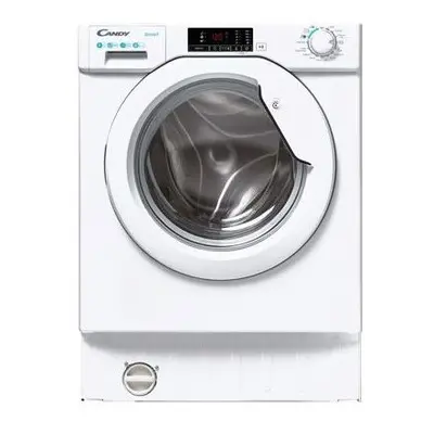 Candy Smart CBW49D1W4 Integrated 9kg Washing Machine with rpm - White - B Rated