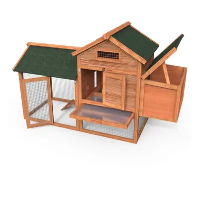 VOUNOT Wooden Chicken Coop for Outdoors, Large Rabbit Hutch, x x cm