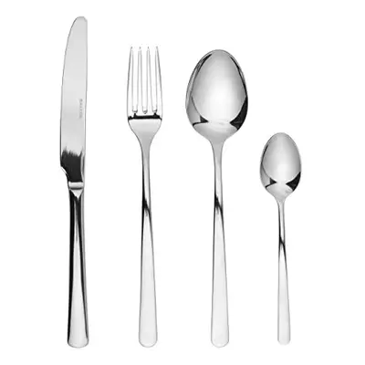 BW10866 Kendal Piece Cutlery Set - 18/10 Stainless Steel Tableware for Place Settings, Mirror Po