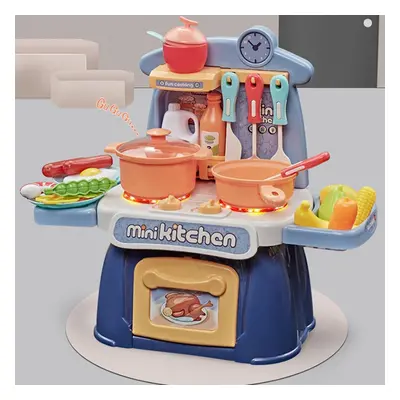 () IN Kitchen Playset Multifunctional Supermarket Table Toys for Children's Gifts