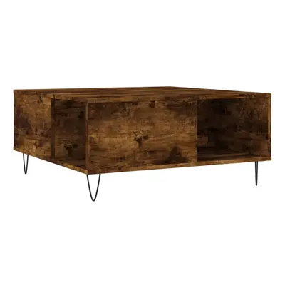 (smoked oak) vidaXL Coffee Table Side Table Sofa Couch Table Sonoma Oak Engineered Wood