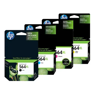 GENUINE Original HP Photosmart 564XL Ink Cartridge Toner Value Pack