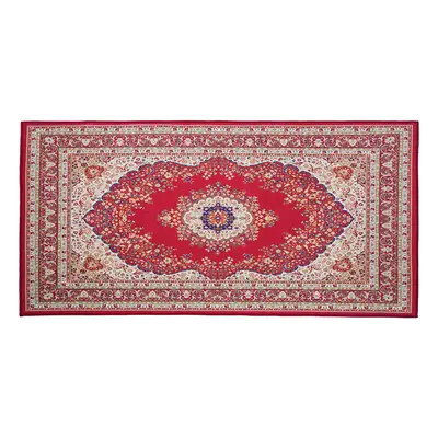 Area Rug x cm Red KARAMAN