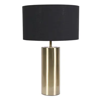 ValueLights Lexy Black & Gold Shade & Gold Dimmable Touch Table Lamp