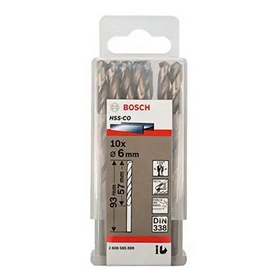 Bosch Professional 10pc. HSS-Co Metal Drill Bit (stainless steel, x x mm, accessory drill driver