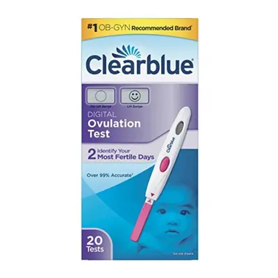 clearblue Digital Ovulation Predictor Kit, featuring Ovulation Test with digital results, Digita