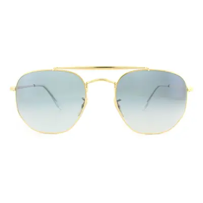 Ray-Ban Sunglasses Marshal 001/3F Gold Light Blue Gradient