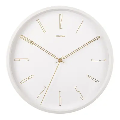 Karlsson Belle Numbers Wall Clock 35cm - White