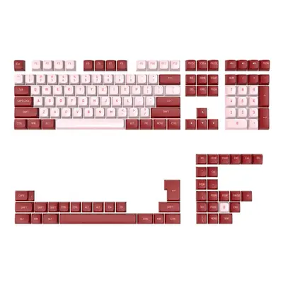 (Red Bean) Keys Mechanical Keyboard PBT Double Color Injection Keycap Set Custom Keycaps