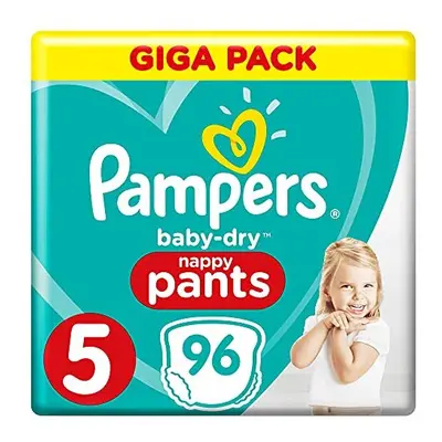 Pampers Baby - Dry Nappy Pants Giga Pack 96 Pants