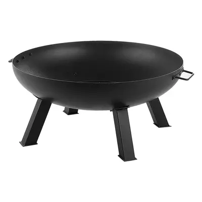 Charcoal Fire Pit Black SEMPU