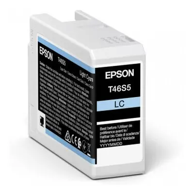 Epson C13T46S500 (T46S5) Ink cartridge bright cyan, 25ml