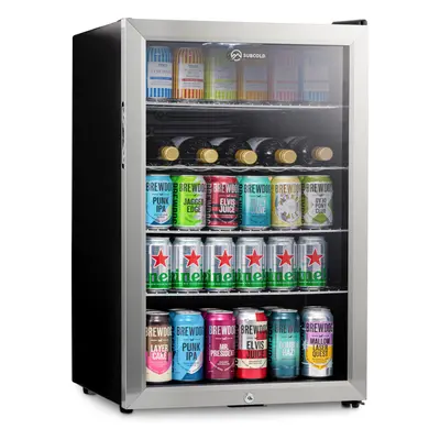 Subcold Super115 LED Undercounter Fridge | Stainless Steel