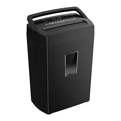 Bonsaii 12-Sheet Cross Cut Paper Shredder, 10-Minute 21L Home Office Heavy Duty Shredder for Pap