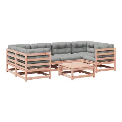 vidaXL Garden Sofa Set Piece with Cushions Couch Solid Wood Douglas Fir