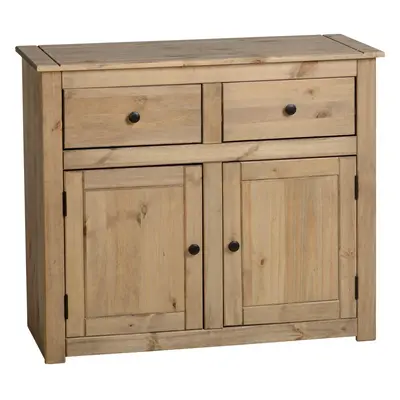 Seconique Panama Door Drawer Pine Sideboard - Natural Wax Finish