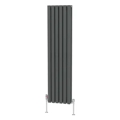 (1600 x 410mm Double) NRG Horizontal Vertical Designer D-shape Radiator Single Double Panel Bath