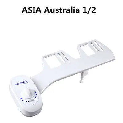 (Asia Australia 1/2) Toilet Seat Attachment Bathroom Water Spray Non-Electric Mechanical Bidet