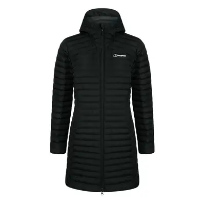 Berghaus Nula Micro Long Womens Padded Hooded Jacket Coat Black