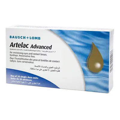 Artelac Advanced Eye Drops 30's|For Moistening Eyes & Contact Lenses