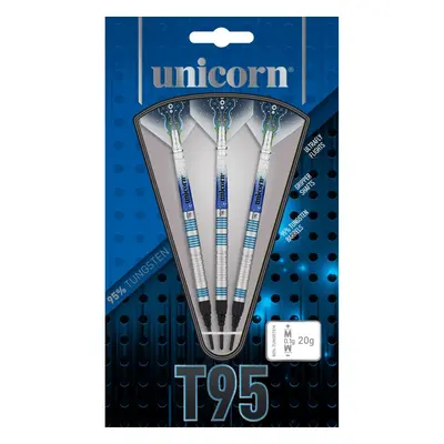 (22G) Unicorn Darts Soft Tip T95 Core Blue - 95% Tungsten