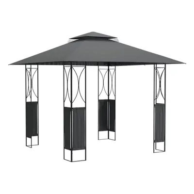 (300 x x cm) vidaXL Gazebo Outdoor Canopy Marquee Garden Gazebo with Roof Anthracite Steel