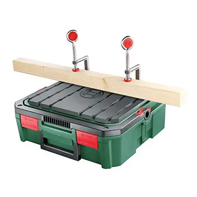 Bosch Workbox SystemBox with Integrated Workbench Cushion (Size S, Accessories for Bosch PST Jig