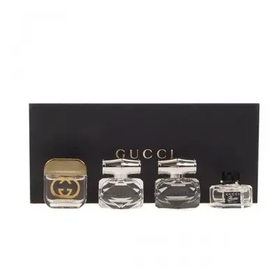 Gucci Pcs Mini Set For Women: Guilty Ml Edt + Bamboo Ml Edp + Bamboo Ml Edt + Flora Ml Edt