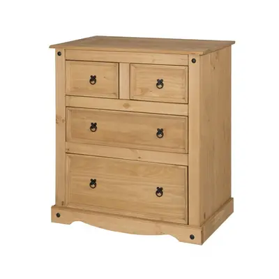 Corona + Drawer Chest Solid Pine Bedroom Furniture