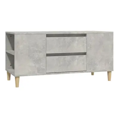 (concrete grey) vidaXL TV Cabinet Engineered Wood Stereo HiFi Console TV Stand Multi Colours