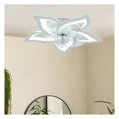 Flower Shape LED Ceiling Fan Light