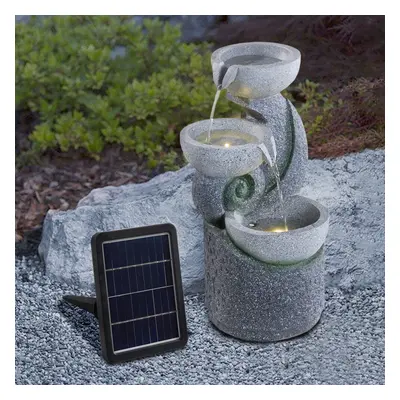 Outdoor Solar-Powered Water Fountain Decor