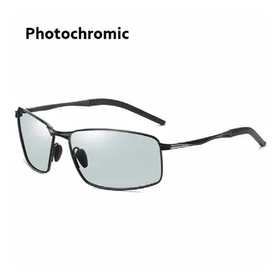 Night Vision Photochromic Polarized Sunglasses For Men UV Protection Sunglasses For Driving and 