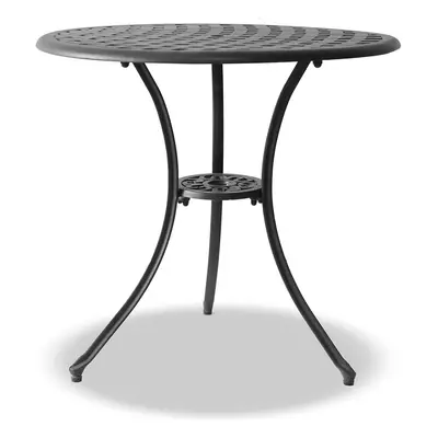 Homeology OSHOWA Black Garden & Patio Cast Aluminium Bistro Table