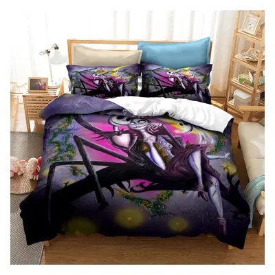 (Pattern 06, Double) The Nightmare Before Christmas Bedding Single Double King Duvet Cover UK