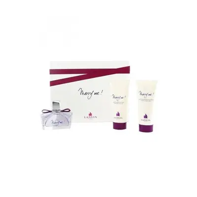 Lanvin Marry Me! Pcs Set: 2.5 Eau De Parfum Spray + 3.3 Body Lotion + 3.3 Shower Gel