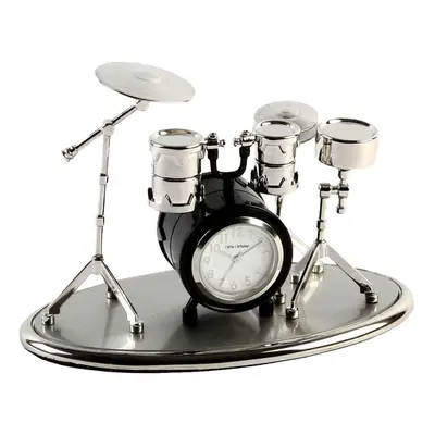 Wm Widdop Miniature Clock - Drum Set