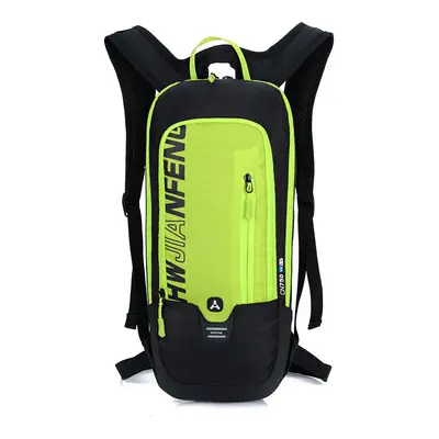 (Green) 10L Climbing Bags Nylon Tactical Shoulder Bag Cycling Running Backpack for Water Bag