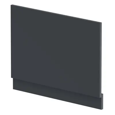 750mm Bath MDF End Panel & Plinth - Soft Black