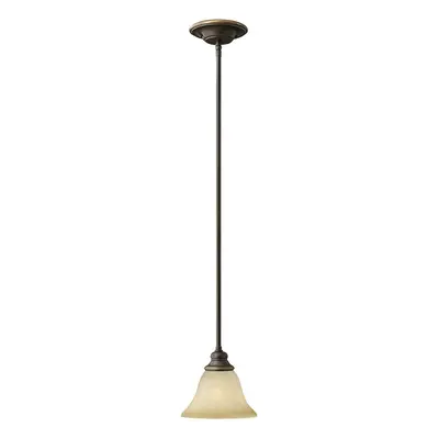 1 Bulb Ceiling Pendant Light Fitting Antique Bronze LED E27 60W Bulb