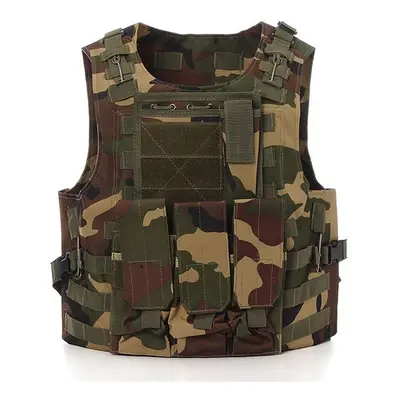 (ACU Camouflage) Tactical Military Law Enforcement Assault Army Combat Style Vest